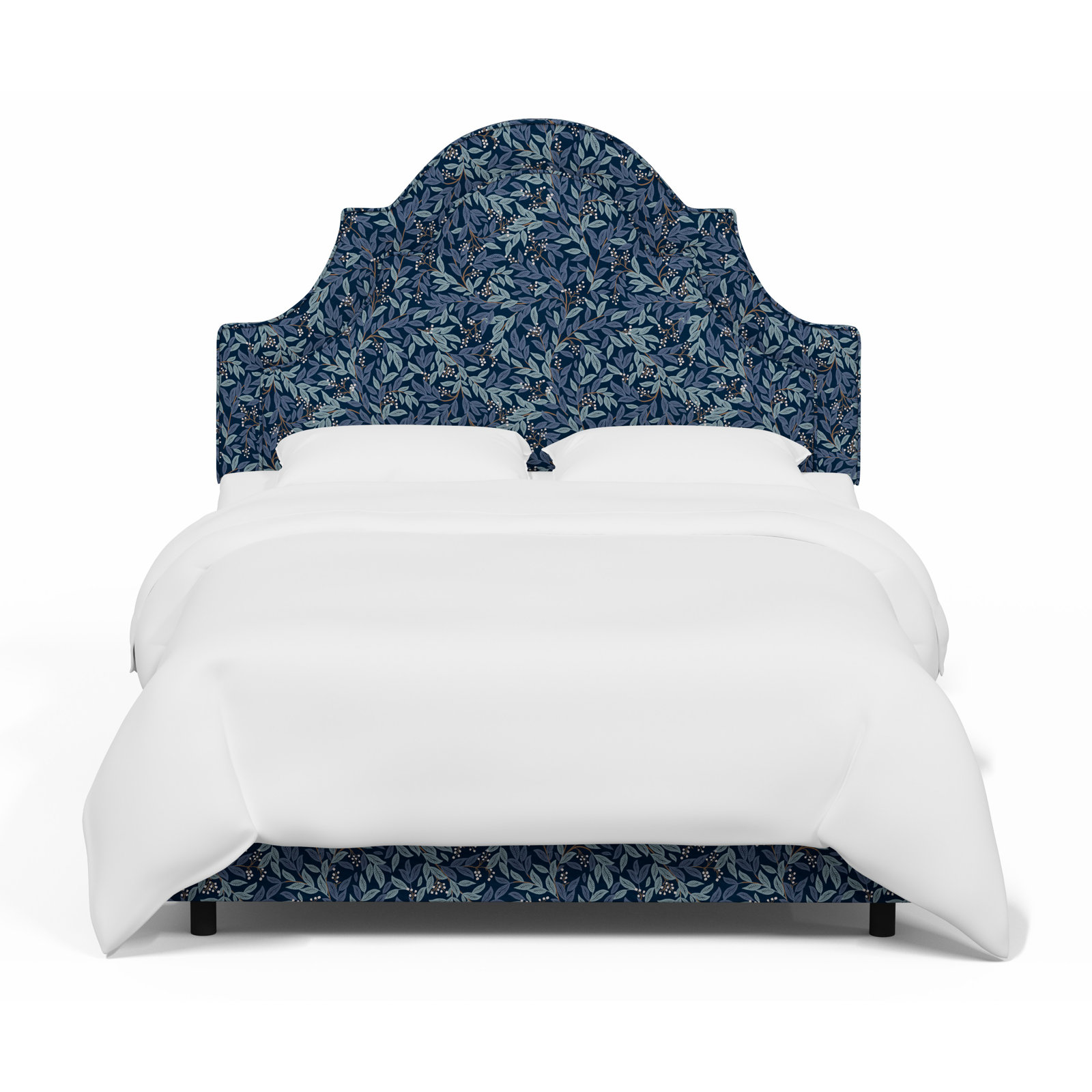 Rifle Paper Co. x Cloth & Company Marion Bed, Full, Rpc Willowberry Navy Linen