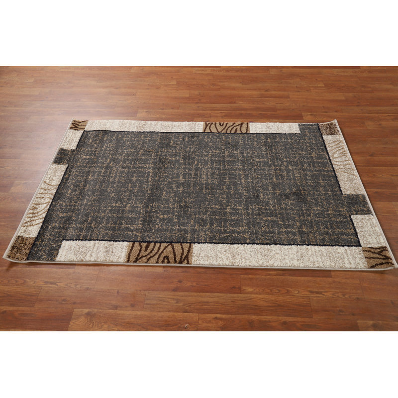Abstract Transitional Turkish Rug 3x5