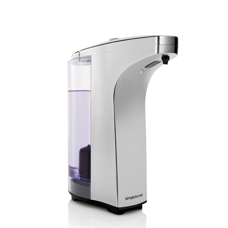 Simplehuman 237ml Sensor Soap Pump Dispenser, Brushed Nickel