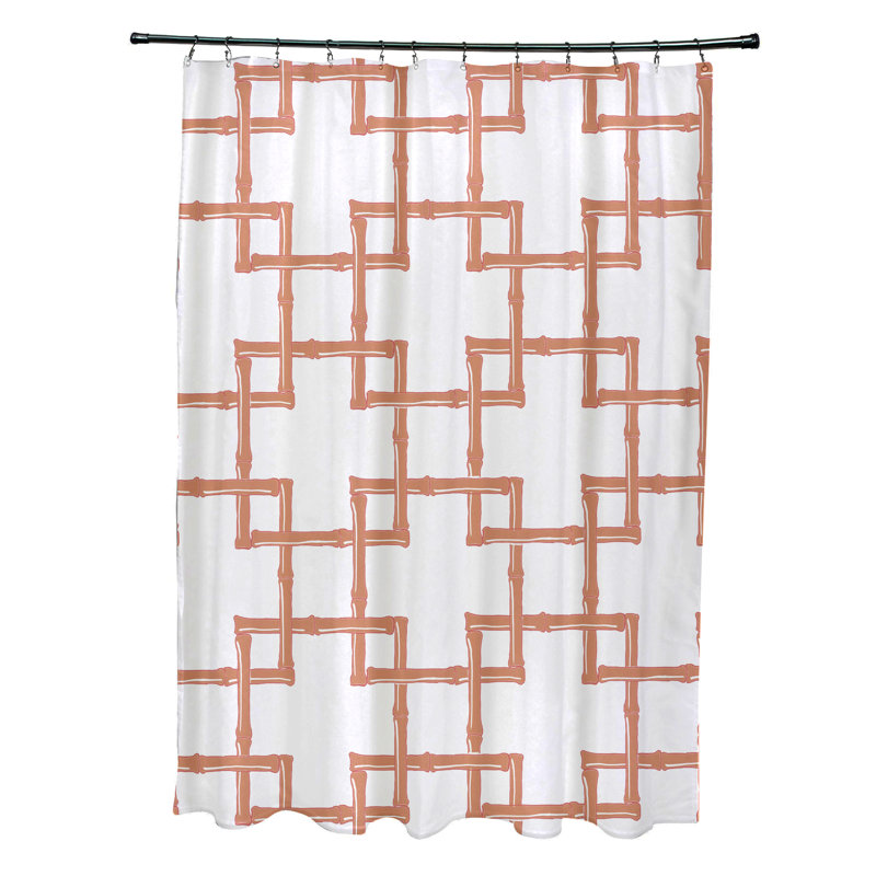 Rideau de douche Connelly, Corail