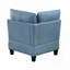 Fauteuil d'appoint moderne en bois massif