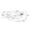 Canapé modulaire 2 pièces rembourré-108839598-108839601