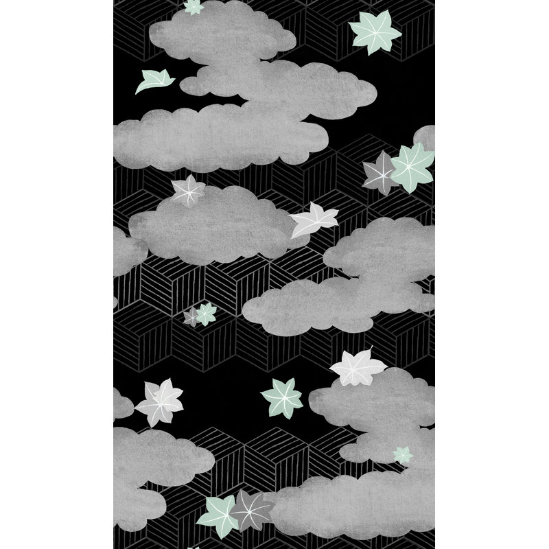 Dreamy Deco Landscapes, Black/Gray