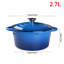 Living And Home 2L Cast Iron Soup Pot-133228951-133228953