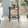 Robillard Glass Tray Top End Table