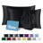 Soft Poly Satin Pillowcase Set-87081304-87081318