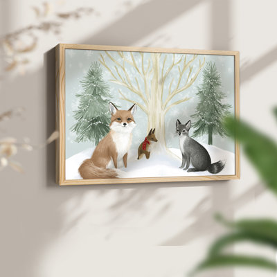 Chirstmas Art-CCII -Framed Print - Restickable