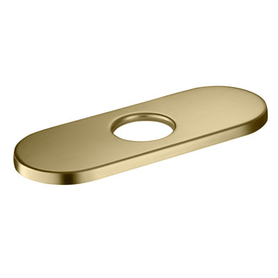 Couvercle de trou de robinet de salle de bain 6 po