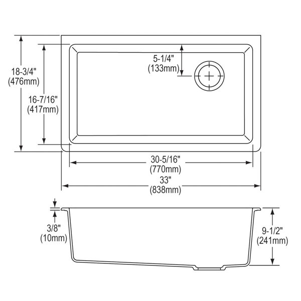 Dimensions du produit
