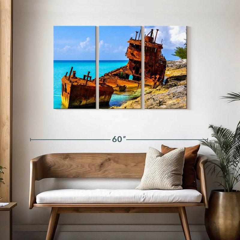 Mehar Bimini Shipwreck, 28" H x 45" W