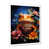 White Single Picture Framed