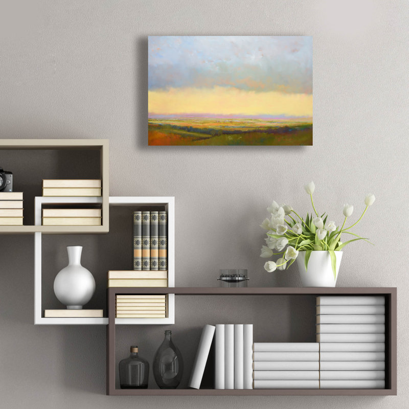 " Distant View " by William McCarthy, 16" H x 24" W x 0.2" D