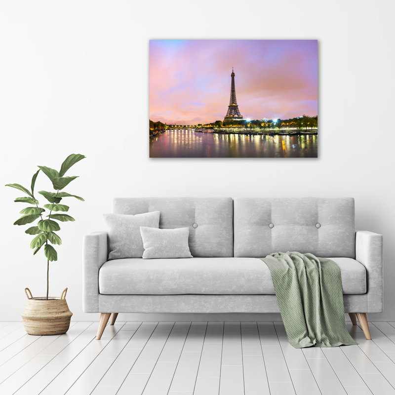 Eiffel Tower Paris - Wrapped Canvas Print