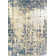 Jayden Wool Oriental Area Rug in Bright Blue