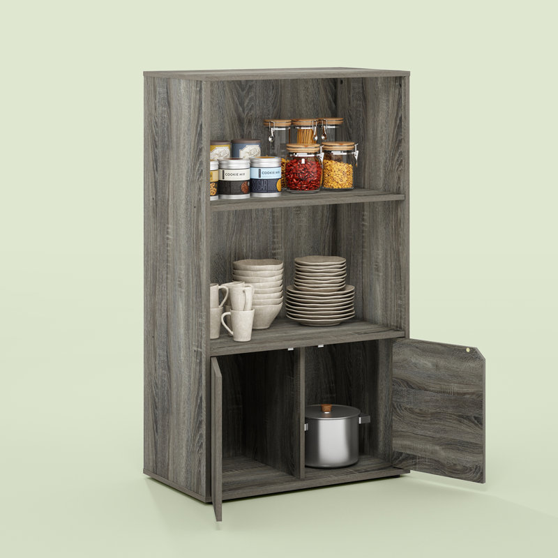 Cleti Wood Kitchen Island, French Oak