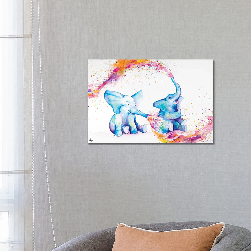 Sorella by Marc Allante - Wrapped Canvas Painting, 66.04 cm H x 45.72 cm W x 3.175 cm D