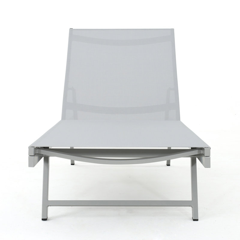 Chaise longue d'extérieur