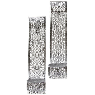 2 Piece Metal Dish Set