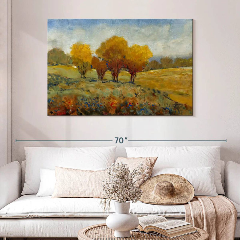 Alvord Vivid Brushstrokes I, H 32 po x l 48 po