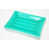 Aqua and White