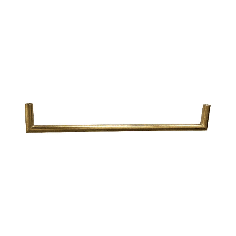 Poignée de porte / poignée d'électroménager - ronde 18 "C / C Bar 19mm Round, Noir, noir, noir, noir