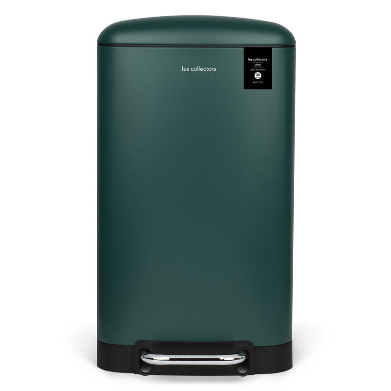 Abfalleimer mit Fußpedal, Green, 30 L