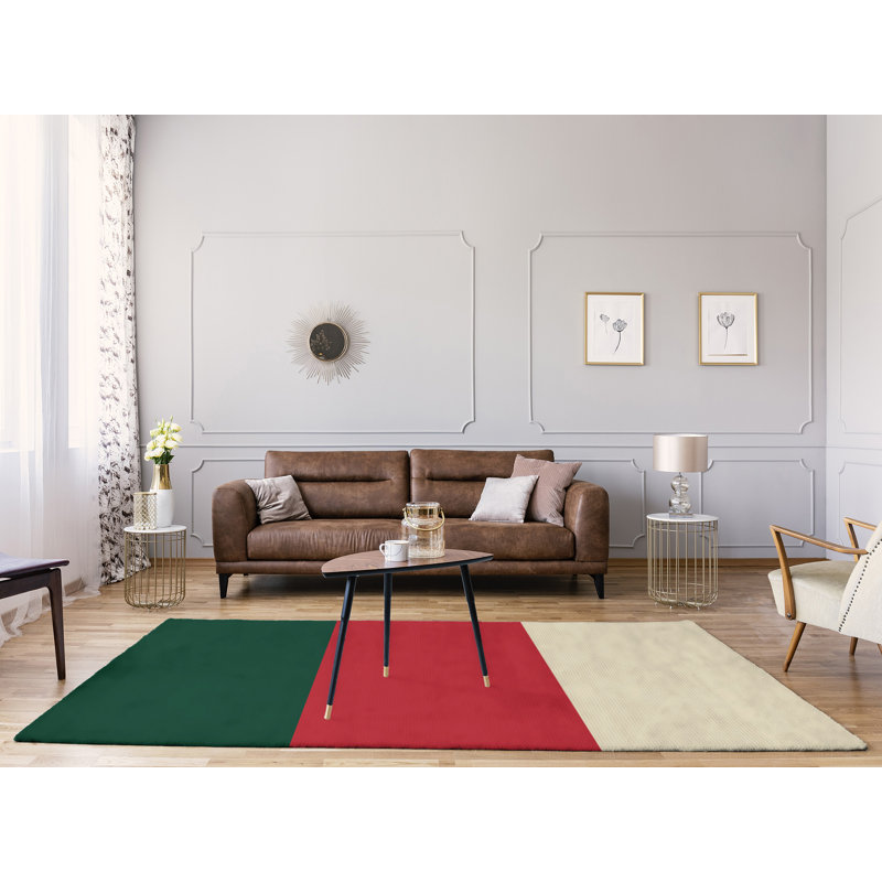 Chenille Indoor Rug, Rectangle 4' x 6'