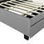 Coster Upholstered Platform Storage Bed with Trundle and  USB Ports-306835465-306835466