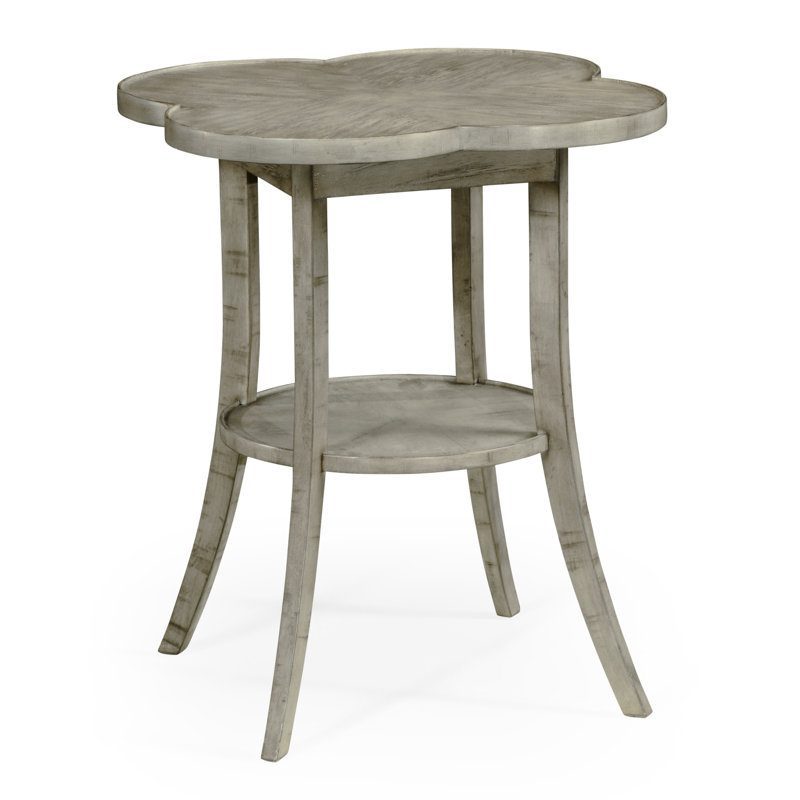 Casually Country End Table, Antique Dark Gray