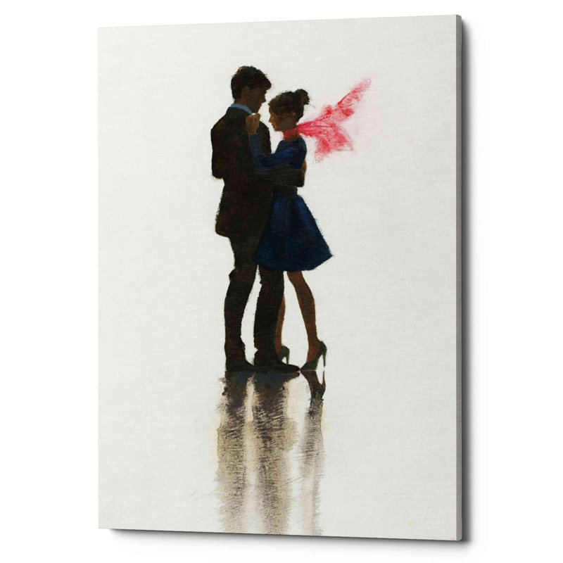 " The Embrace II ", 16" H x 12" W x 0.75" D