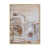 Toile brune avec cadre flottant