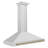 ZLINE 48 in. Autograph Edition Convertible Stainless Steel Range Hood with Stainless Steel Shell-69376866