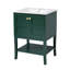 24'' Bathroom Vanity With Top Sink, Modern Bathroom Storage Cabinet With 2 Doors, Single Sink Bathroom Vanity