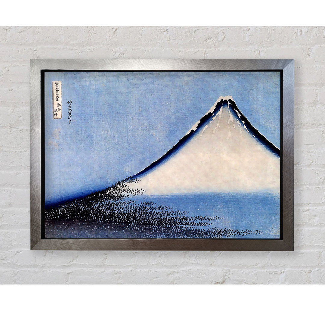 Berg Fuji 2 von Katsushika Hokusai - Einzelne Bilderrahmen Kunstdrucke