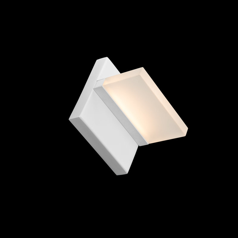 Aluminum LED Wall Light, White