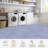Braided Printed Texture Machine Washable Rug with Rubber Backing for Living Room Non-Slip Dining Room Rug Easy-Cleaning Floor Carpet for Bedroom-2099777373