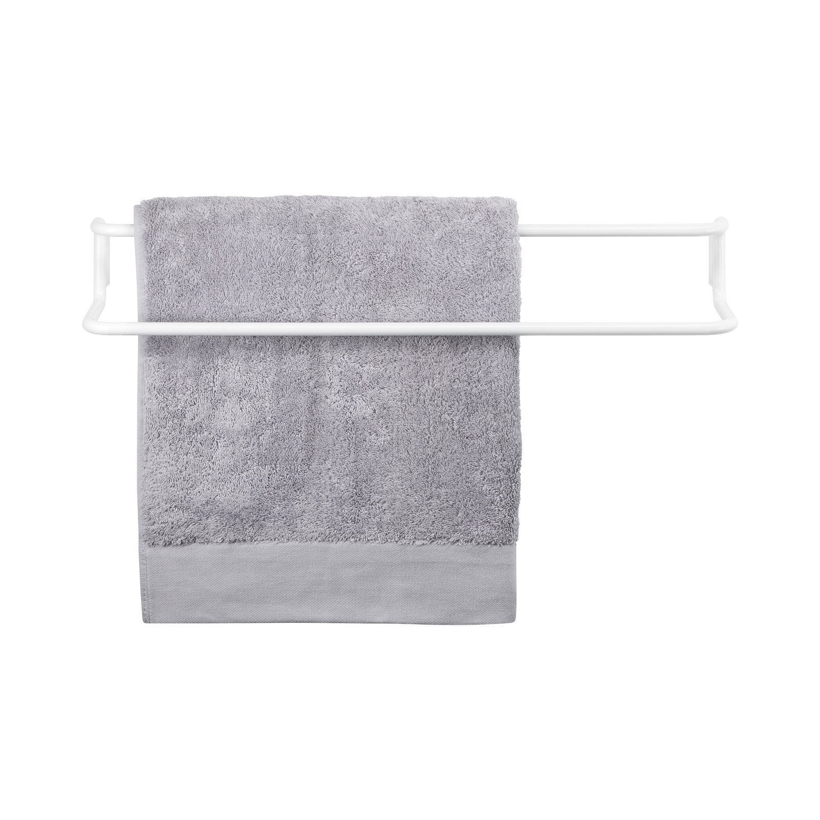 MODO Twin 23.6" Wall Mounted Towel Bar, White