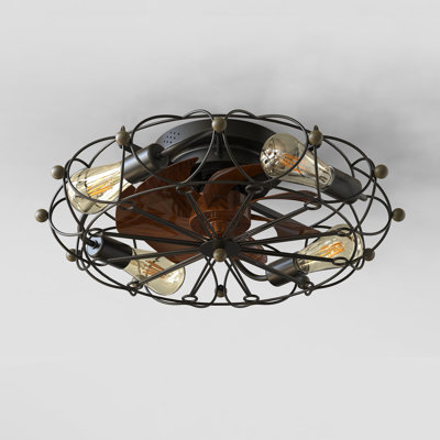 Arborvine 19.7'' Ceiling Fan with Light Kit bulb included