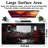 Desk Mat Riverside Full Moon Desk Pad Black Red Large Mouse Pad Gaming Mousepad Extended XXL Keyboard Pad 31.5 X 15.7 In Laptop Computer Mouse Keyboard Mat For Office Desk Decor