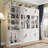 86.6'' H X 94.5'' W 5-tier Bookcase With Glass Doors