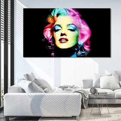 Marilyn Monroe - Wrapped Canvas Art Prints