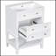 Meuble-lavabo simple avec plateau Sakhi 24,00