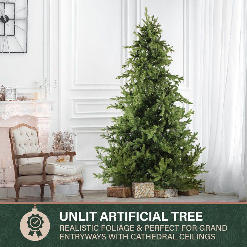 Foxtail 9' Green Pine Artificial Christmas Tree