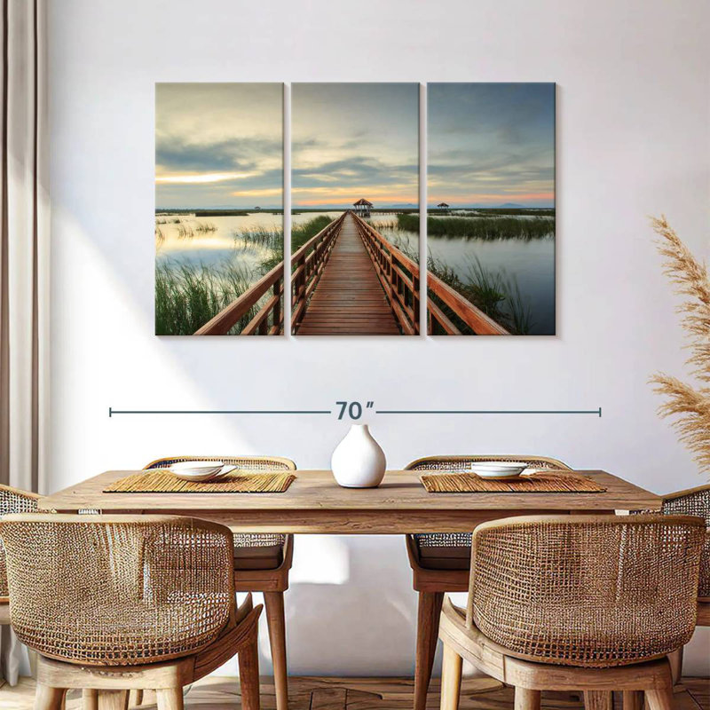 Aletra Lotus Lake Bridge, 36" H x 57" W