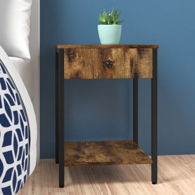 Goree 15.74'' W Metal Nightstand