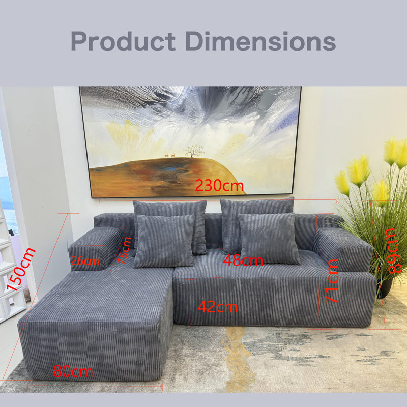 89'' Reception Sofa