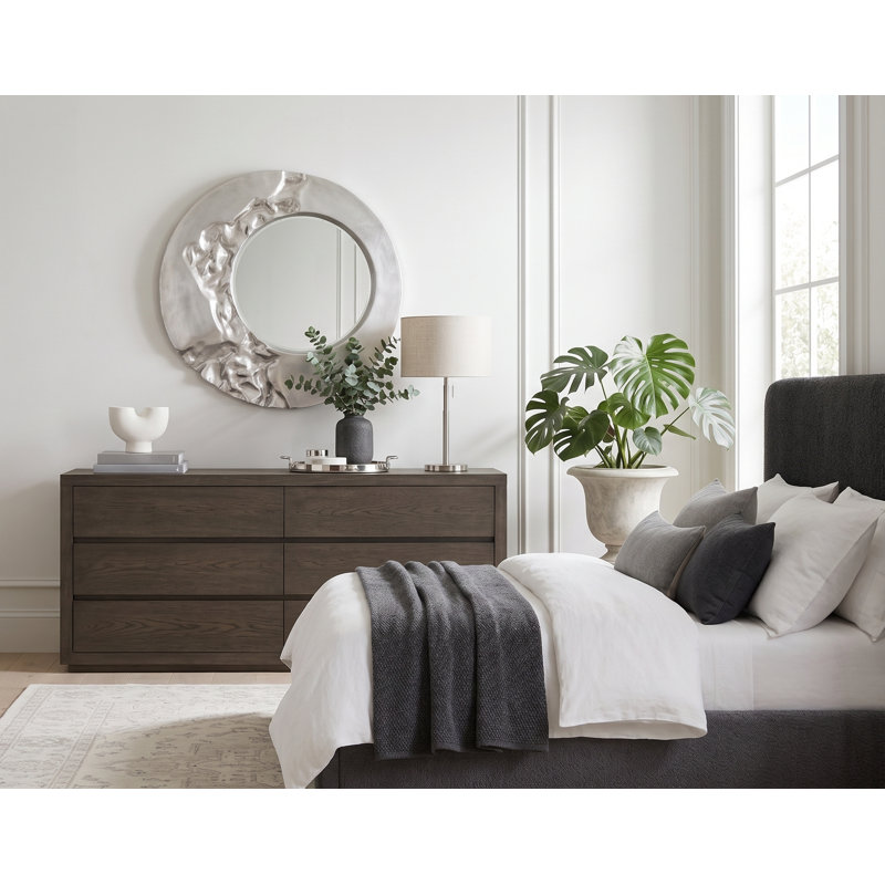 Miroir d'appoint Mercury Sleek & Chic, Argent