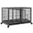 Danimir 42.5″ W Rolling Dog Crate W/ Divider 2 Pull-out Trays