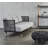 Loop 29.2" Wide Round Footstool Wide Ottoman-55818297