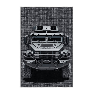 Tapis de transport gris lavable à la machine